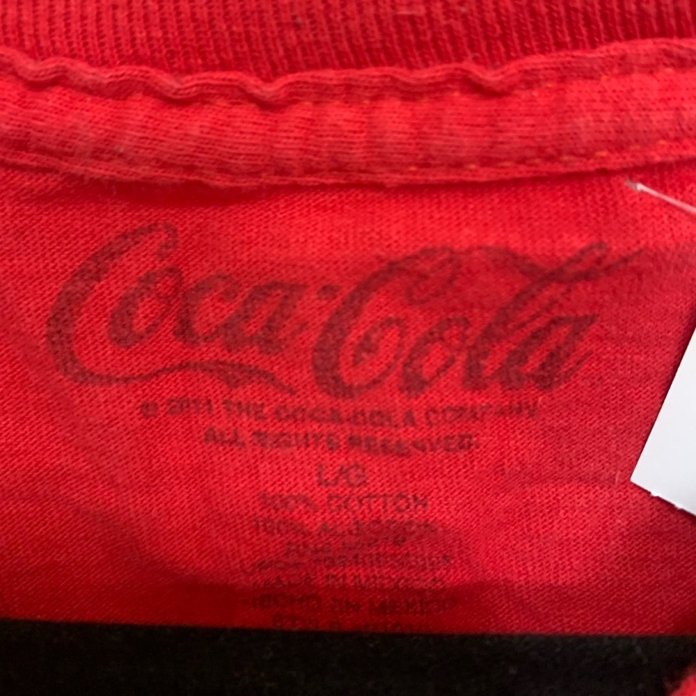 Red Coca Cola Tee - Picture 2 of 2
